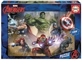 Carletto 9217694 - Educa, Marvel Avengers, Comic-Puzzle, 1000 Teile