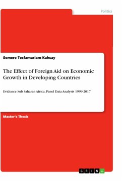 The Effect of Foreign Aid on Economic Growth in Developing Countries - Kahsay, Semere Tesfamariam