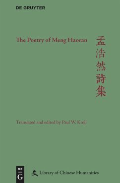 The Poetry of Meng Haoran - Kroll, Paul W.