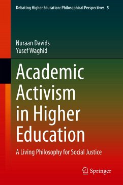 Academic Activism in Higher Education (eBook, PDF) - Davids, Nuraan; Waghid, Yusef