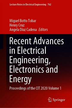 Recent Advances in Electrical Engineering, Electronics and Energy (eBook, PDF)