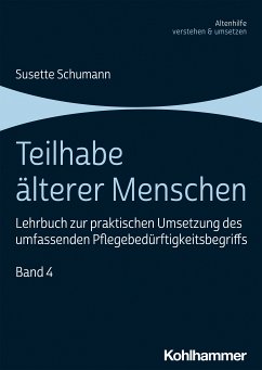 Teilhabe älterer Menschen (eBook, PDF) - Schumann, Susette