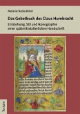 Das Gebetbuch des Claus Humbracht (eBook, PDF)