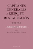 Capitanes generales de Ejército en la Restauración (eBook, ePUB)