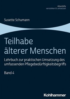 Teilhabe älterer Menschen (eBook, ePUB) - Schumann, Susette