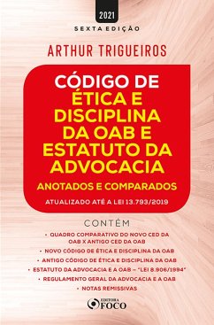 Código de Ética e Disciplina da OAB e Estatuto da Advocacia (eBook, ePUB) - Trigueiros, Arthur