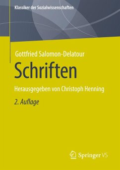 Schriften - Salomon-Delatour, Gottfried