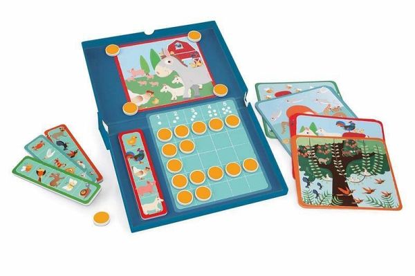 Magnet Lernspiel Tiere Zahlen (Kinderspiel) - Bei bücher.de immer portofrei