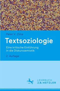 Textsoziologie - Zima, Peter V.