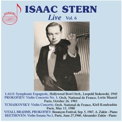 Isaac Stern: Live,Vol.6 - Stern,Isaac/Stokowski/Maazel/Kondrashin/+