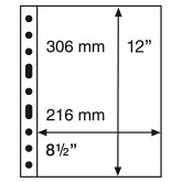 Kunststoffhüllen GRANDE, 1er Einteilung, glasklar 5er Pack