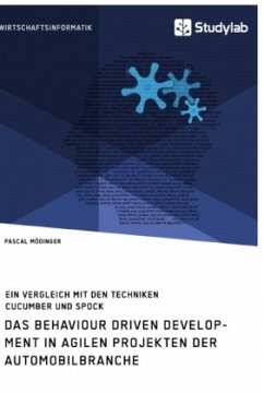 Das Behaviour Driven Development in agilen Projekten der Automobilbranche. Ein Vergleich mit den Techniken Cucumber und Spock - Mödinger, Pascal