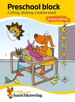 Preschool Kids Activity Books for 5+ year olds for Boys and Girls - Cutting, Gluing, Preschool Craft - Maier, Ulrike