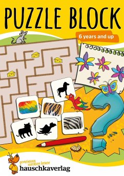 Puzzle Activity Book from 6 Years: Colourful Preschool Activity Books with Puzzle Fun - Labyrinth, Sudoku, Search and Find Books for Children, Promotes Concentration & Logical Thinking - Spiecker, Agnes