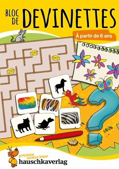 Bloc de casse-têtes et livre activite 6 ans : Des énigmes colorées pour la maternelle - cahier activite 5 ans labyrinthe, sudoku, etc pour stimuler la concentration et la pensée logique - Spiecker, Agnes