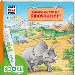 BOOKii® WAS IST WAS Kindergarten Entdecke die Welt der Dinosaurier! - Schreuder, Benjamin
