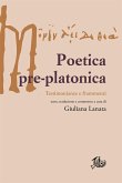 Poetica pre-platonica (eBook, PDF)