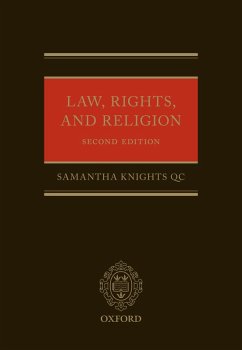 Law, Rights, and Religion (eBook, ePUB) - Knights, Samantha