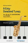 Alto Saxophone & Piano &quote;6 Easy Dixieland Tunes&quote; (piano parts) (eBook, ePUB)