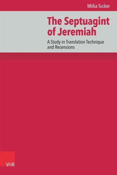 The Septuagint of Jeremiah - Tucker, Miika