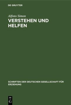 Cover Verstehen und Helfen (eBook, PDF)