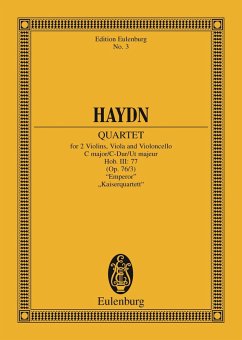 String Quartet C major, Emperor (eBook, PDF) - Haydn, Joseph