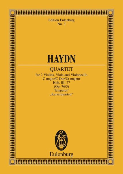String Quartet C major, Emperor (eBook, PDF)