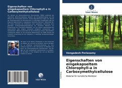 Eigenschaften von eingekapseltem Chlorophyll-a in Carboxymethylcellulose - Periasamy, Vengadesh