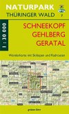 Wanderkarte Schneekopf/Gehlberg/Gräfenroda