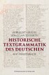Historische Textgrammatik des Deutschen... - Bild 1