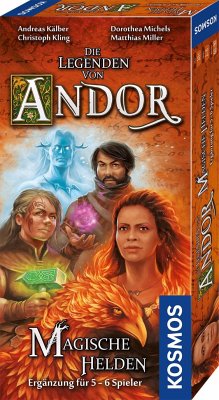 Die Legenden von Andor - Magische Helden - Ergänzung 5 - 6 Spieler