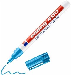 edding 400 Permanentmarker hellblau