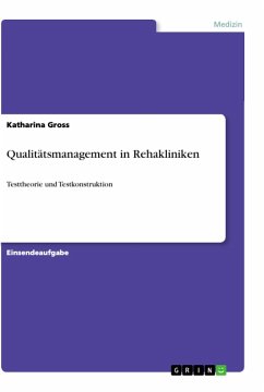 Qualitätsmanagement in Rehakliniken