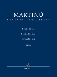 Cover Serenade Nr. 3 H 218