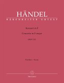 Konzert F-Dur HWV 331 Konzert F-Dur HWV 331