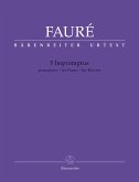 5 Impromptus für Klavier