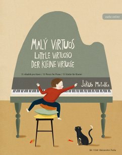 Cover Der kleine Virtuose -15 Stücke für Klavier-
