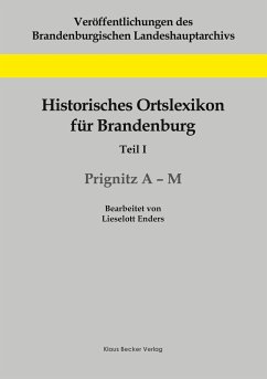 Historisches Ortslexikon für Brandenburg, Teil I, Prignitz A-M - Enders, Lieselott