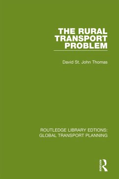 The Rural Transport Problem (eBook, PDF) - St John Thomas, David