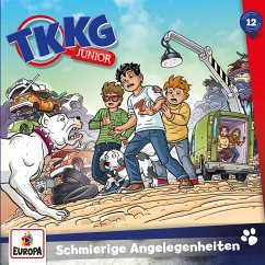 TKKG Junior - Folge 12: Schmierige Angelegenheiten (MP3-Download) - Gustavus, Frank; Wolf, Stefan
