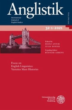 Anglistik. International Journal of English Studies. Volume 32:1 (2021)