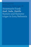 Asaf, Juda, Hatifa - Namen und Namensträger in Esra/Nehemia (eBook, ePUB)