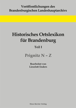 Historisches Ortslexikon für Brandenburg, Teil I, Prignitz N-Z - Enders, Lieselott
