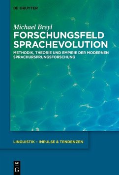 Forschungsfeld Sprachevolution (eBook, PDF) - Breyl, Michael
