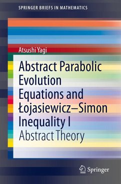 Abstract Parabolic Evolution Equations and Lojasiewicz-Simon Inequality I - Yagi, Atsushi