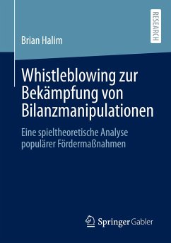 Whistleblowing zur Bekämpfung von Bilanzmanipulationen - Halim, Brian