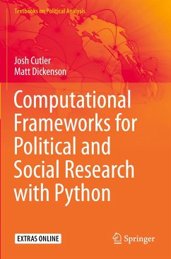 Computational Frameworks for Political and Social Research with Python - Cutler, Josh;Dickenson, Matt