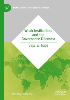 Weak Institutions and the Governance Dilemma - Falkenhain, Mariella