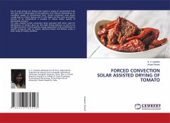 FORCED CONVECTION SOLAR ASSISTED DRYING OF TOMATO