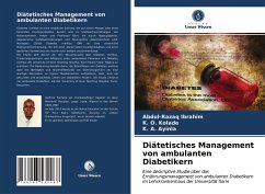 Diätetisches Management von ambulanten Diabetikern - Ibrahim, Abdulrazaq;Kolade, K. O.;Ayinla, K. A.